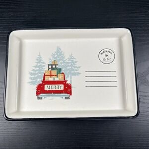 Hallmark‎ Merry Red Truck With Presents Plate